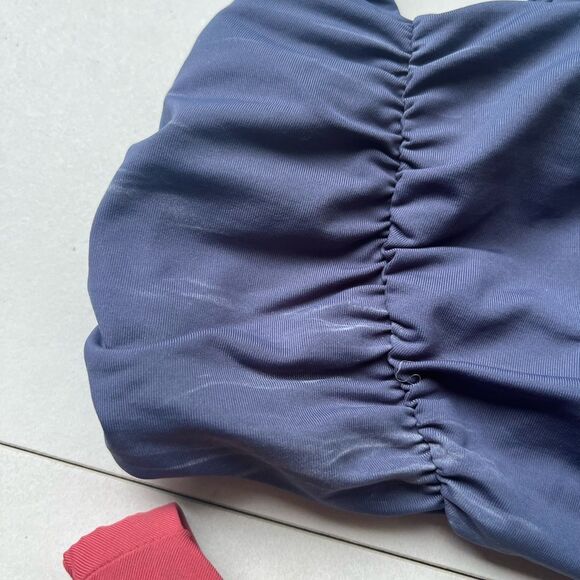 Nwt anthropologie L*space Joanna top slate blue cabana bitsy bottom - Picture 7 of 9